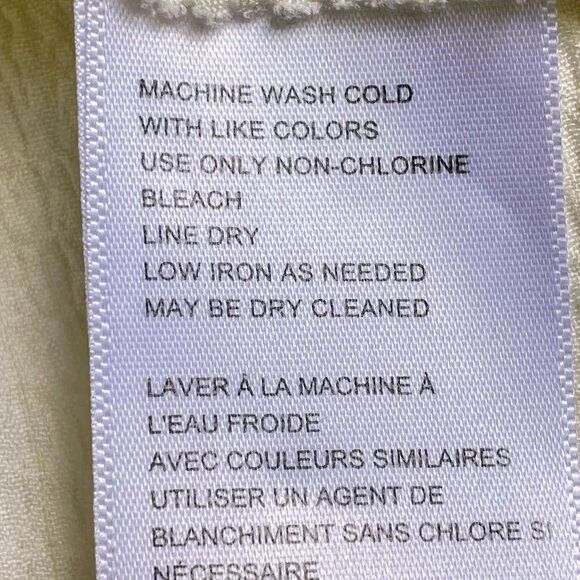 Urban Outfitters Sierra Keyhole Blouse Womens Small Ivory Y2K Babydoll Crop - Picture 8 of 14